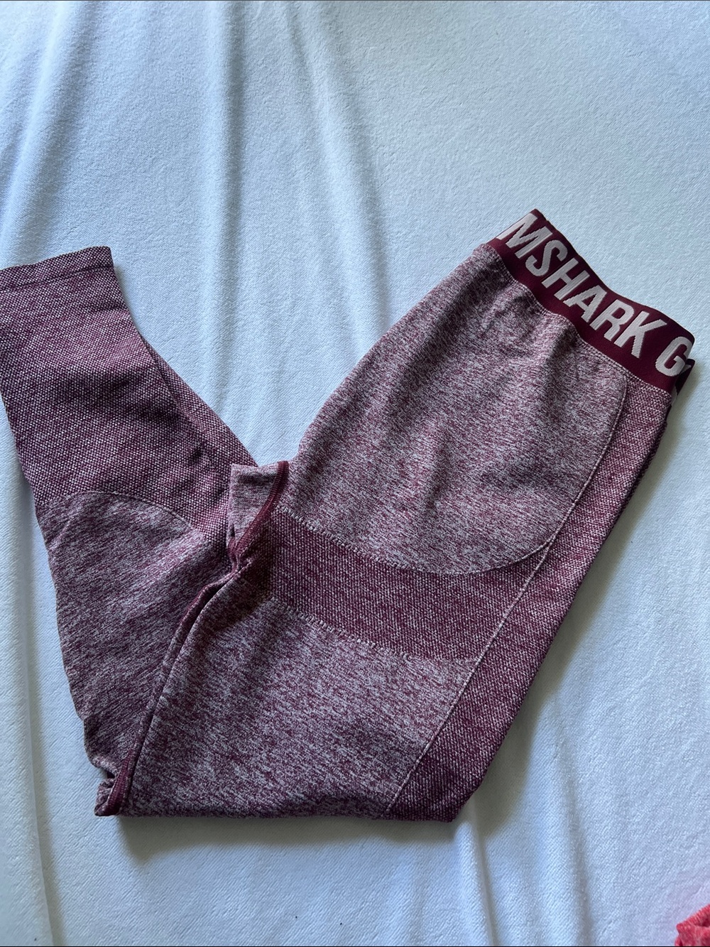Gymshark woman’s Maroon Seamless contour Leggings